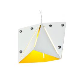 Lampa wisząca Kirigami white-yellow