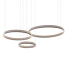 Nowoczesna lampa led Ledway3 o mocy 110W z barwą ciepłą 3000K z potrójnymi ringami